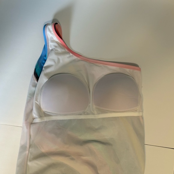 Boden Multicolor One-Shoulder Swimsuit - Picture 12 of 15